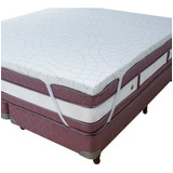 Pillow Top Viscoelastico Desmontable Queen 200 160 5 Cm