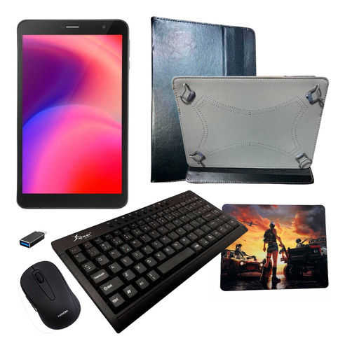 Tablet M8 Multilaser 4g 32gb + Capa Teclado Mouse Mouse Otg