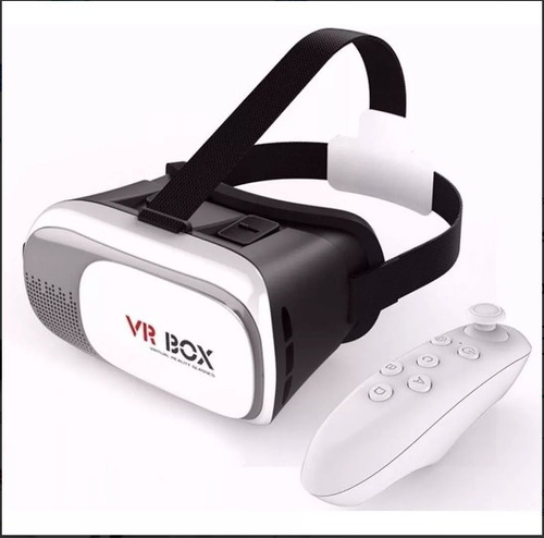 Oculos De Realidade Virtual 3d + Controle Bluetooth - Vr Box