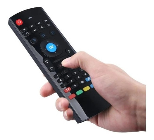 Control Air Fly Mouse Teclado Para Smart Tv Box Mando Voz