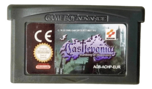 Castlevania Harmony Compatible Con Gameboy Advancee Nuevo
