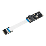  M.2 (ngff) Key A/e/a+e To Mini Pci-e Adapter With Ffc Cable