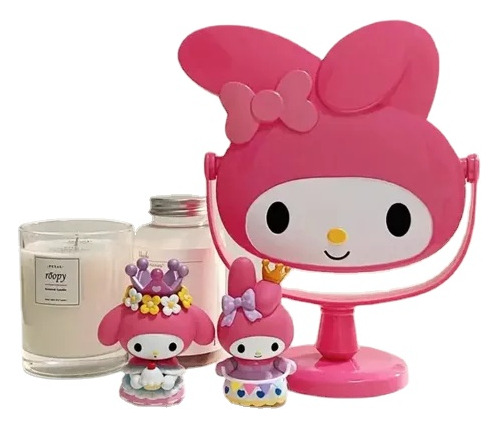 Espejo De Tocador My Melody Sanrio Kawaii Niñas