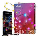 Twinkly Candies: 200 Luces Led Inteligentes Wifi Bt 4 Formas