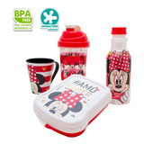 Garrafa 500ml, Shakeira 580ml, Caneca 360ml, E Sanduicheira