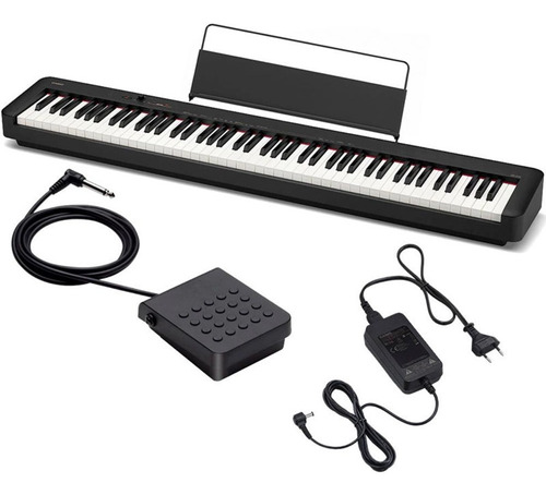 Piano Digital Casio Cdp-s110 Stage Preto