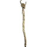 Baston 123cm Voodoo Craneo Calavera Halloween Disfraz Deluxe
