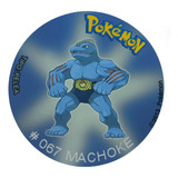 Mousepad De Tazo Pokemon De Modelo #067 Machoke
