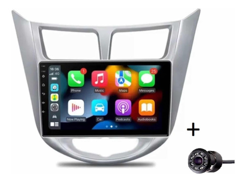 Radio Android 13, 4+64 Qled Carplay Hyundai I25 Accent