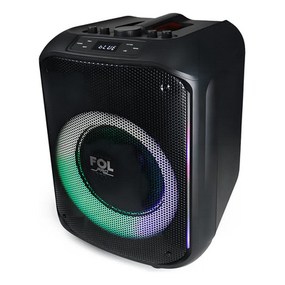 Bocina Fol Fs-l1210 Portatil Bluetooth Inalambrico Superbass Color Negro | Meses sin interés