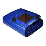 2 Lonas Toldo Carpa Uso Rudo Impermeable Azul