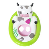 Asiento Flotador Inflable Animalitos 34058 Bestway 81x56cm