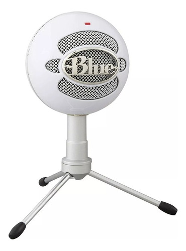 Micrófono Blue Snowball Ice Condensador Color Blanco