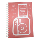 Cuaderno Instax Mini A5 15x21 Rayado Anillado 80 Hojas