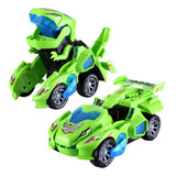 * O Dinosaur Transformer Car Toy - Pull Back Dino Race Car