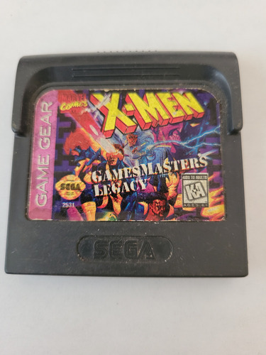 Videojuego  Xmen Games Masters  Legal  Sega Game Gear