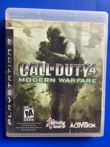 Ps3 Físico Call Of Duty Modern Warfare 4 Original Usado