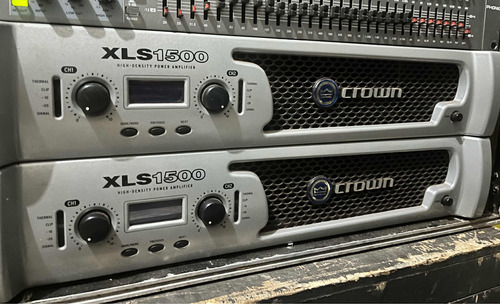 Amplificador De Potência Crown Xls 1500 Digital 110v 1500w