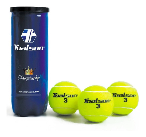 Toalson Championship Caja X24 Tubos Pelotas Tenis Importadas