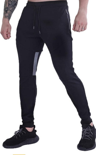 Pants Jogger Deportivo Slimfit Gym Entrenar Hombre Entubado