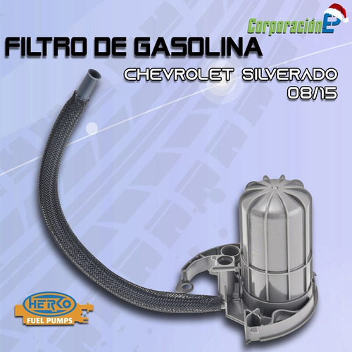 Filtro Gasolina Chevrolet Silverado Tapa Plstica 2008-2014 Foto 6