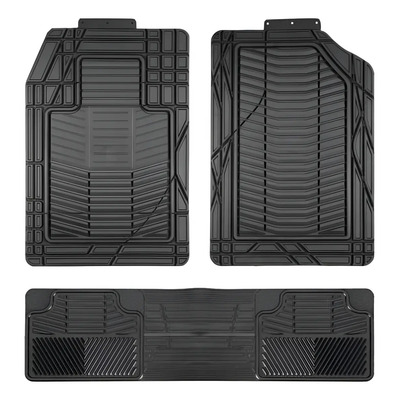 Juego De Tapete Auto Mercurio 3pzas Chevrolet Aveo 2022 Negro
