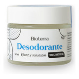 Desodorante Natural En Crema 50ml Cosmética Natural Bioterra