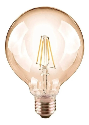 Lampara Globo Vintage Led 8w Filamentos Antique Edison Full