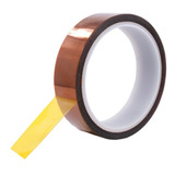 Cinta Termica Kapton 12mm X 33 Mt Aislante Impresora 3d Full