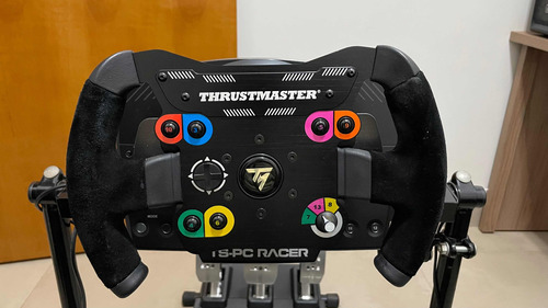 Simulador Thrustmaster Tspc Racer Com Pedal Tlcm Load Cell