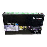 Toner Original Lexmark X748 Cyan X748h1cg. 12000 Páginas