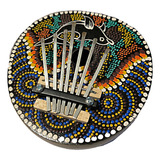 Kalimba Instrumento Indonesia Puntillismo