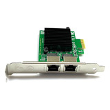 Dual Port Rj-45 1000mbps Pci-express X 4 Gigabit Ethernet Se