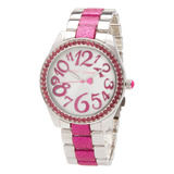 Betsey Johnson Reloj Para Mujer - Reloj De Pulsera Con Bisel