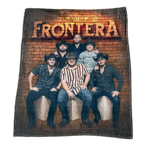 Frazada Grupo Frontera Tela Polar Cobija Suave 210x180cm