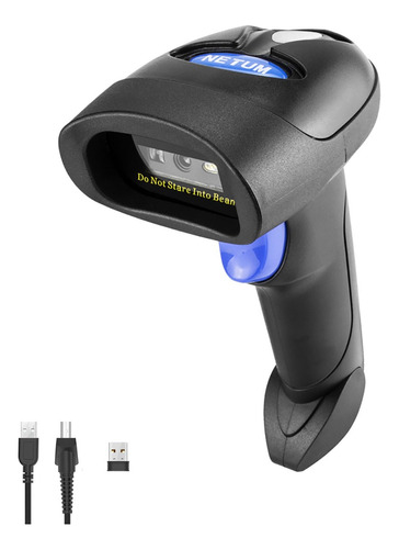 Netum Wireless 2d Barcode Scanner L8 Color Negro Tipo De Conector Del Cable Usb