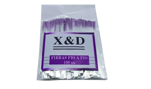 Fibra De Vidro Fio A Fio X&d Kit 100 Unidades Xd Qualidade