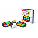 Jogo De Botões Brinquedo Educativo Move Ball Cartas Infantil