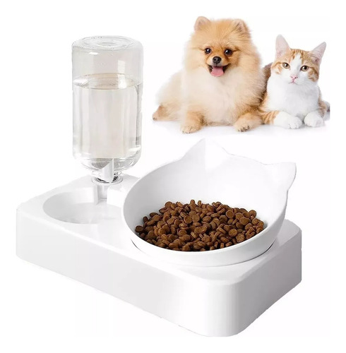 Dispensador De Comida Para Perros Y Gatos Bebederos Para Per