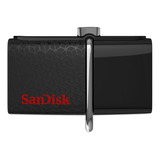 Pendrive Sandisk 32gbultra Dual Usb Drive 3.0  Black 