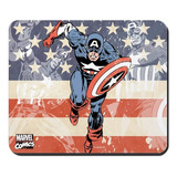 Cafepress Patriotic Captain America - Alfombrilla De Ratón A