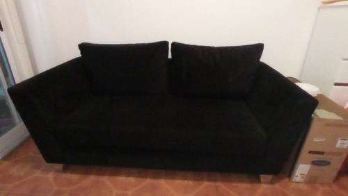 Sofa De Pana Negro