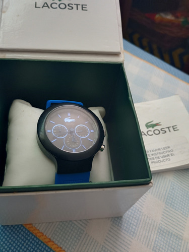 Reloj Lacoste Azul 10 Atm Original