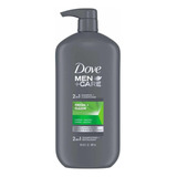 Dove Men+care 2 In 1 Shampoo Fresh & Clean 880ml