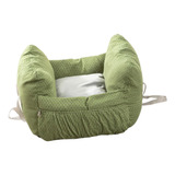 Asiento De Coche Para Perros Y Gatos, Cama, Sofá Con Verde