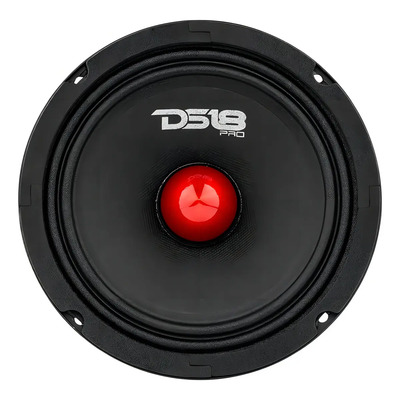 Bocina de Medio Rango Ds18 6.5pulgadas Con Bala Rojo 480W Modelo Pro-gm6.4b | Meses sin interés