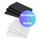 Envelope De Segurança 20x30 Cinza + Saco Bolha Separado 50un