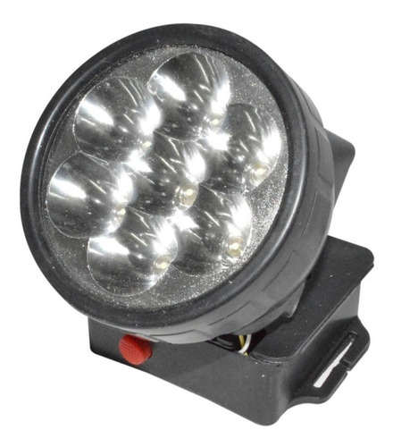 Linterna Minero Manos Libres / 7led / Recargable Bateria Aa