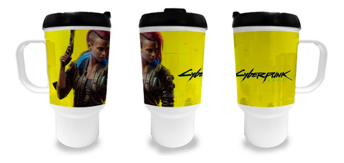 Jarro Térmico Cyberpunk Taza Vaso