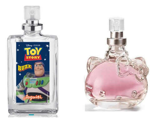 Kit Jequiti Colônia Infantil Toy Story Buzz + Hello Kitty Estilosa